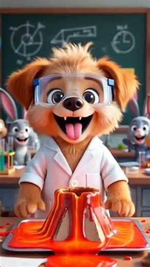 Flop volcano experiment #wait for end#shortsvideo#funny