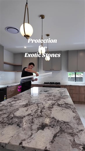 Protect Patagonia Quartz Benchtops with LuxShield Film