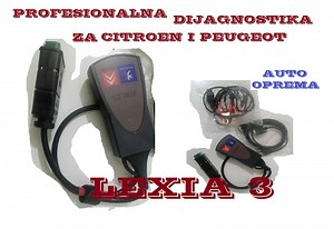 Profesionalna auto dijagnostika LEXIA3- CITROEN i PEUGEOT