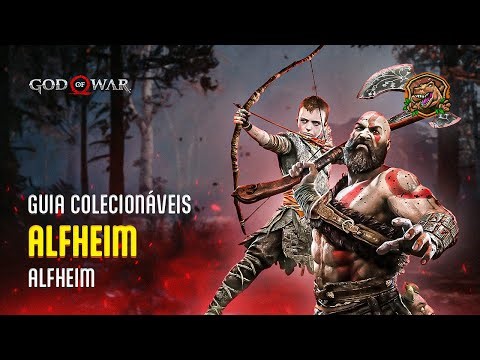 God of War - Alfheim - Colecionáveis (Artefatos, Baús, Valquírias e Favores)