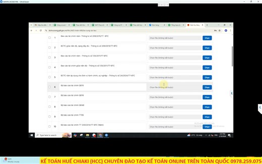 Hướng dẫn nộp BCTC 2025 trên trang dịch vụ công. | Nguyễn Huế
