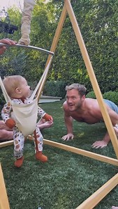 my little workout buddy | Colton Underwood