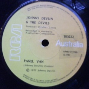 Johnny Devlin And His Devils - Panel Van