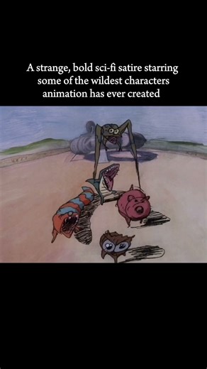 Mutant Aliens (2001) – A Wild, Dark & Surreal Animated Sci-Fi Trip | Watch on Criterion Channel.