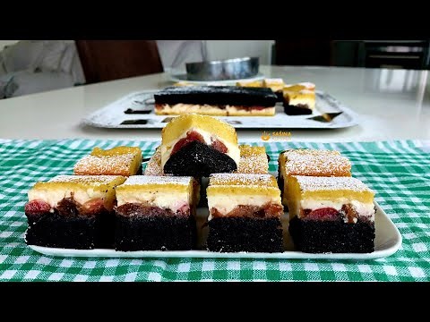 Kolač s trešnjama i pudingom jednostavan recept