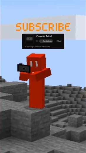 Camera Mod in Minecraft