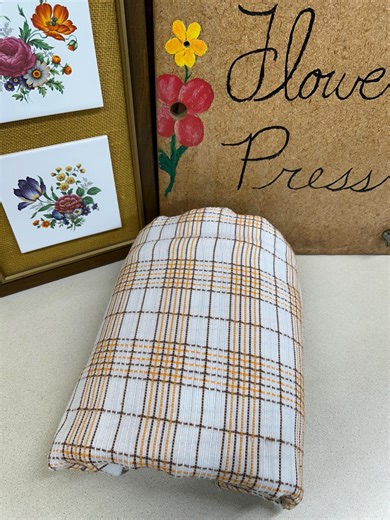 Vintage Rectangle Tablecloth: Orange Brown Mid-century Modern Decor (72 X 104 Inches)- SEE DETAILS - Etsy