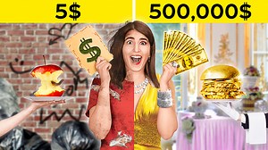 9.1K views · 219 reactions | $5 vs $50,000 budget challenge | worlds most expensive private jet! Rich vs poor by 123go! Challenge | 123 GO Challenge | Facebook