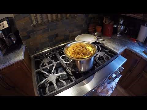 Melting Bees Wax to Separate Honey and Wax