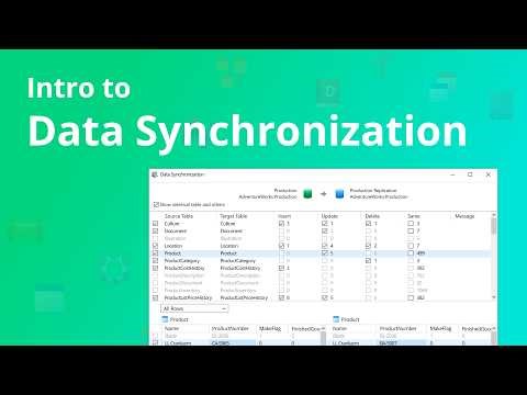 Intro to Data Synchronization