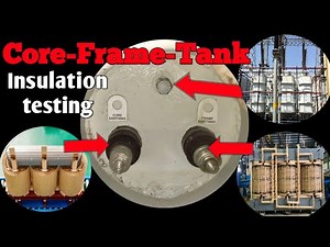 CFT Insulation Test Of Transformer | how to do megger test/insulation resistance for transformer?