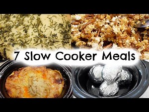 7 EASY SLOW COOKER RECIPES | UNUSUAL CROCK POT RECIPES | Kerry Whelpdale
