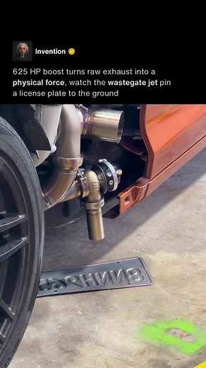 Corvette C7 Z51 Turbo Exhaust Forces License Plate Down | Science Explained