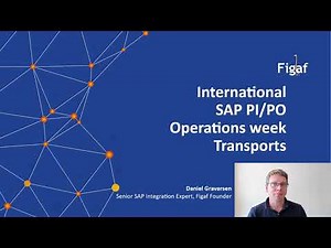 SAP PI/PO Week Transport how do you integration