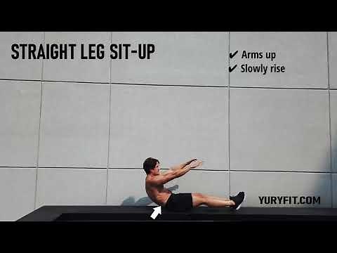 How to Do Straight Leg Sit-Ups | Core Strength & Stability at Home