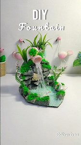 DIY fountain ⛲️ #shorts#diy#fountain