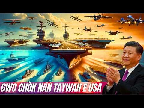 Chòk nan Etazuni, Lachin sou wout pran Taiwan, lidè opozisyon nan zile rankontre Xi Jinping