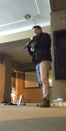 "One More Time" live street performance by Dope Robot #onemoretime #daftpunk