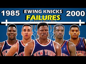 Timeline of How EWING and the KNICKS FAILED to Win an NBA Title | Playoff Failures