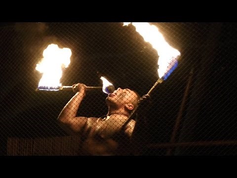 Amazing Fire Dance at the Royal Kona Resort, Kailua-Kona; Hawaii