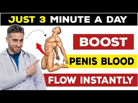 3 Minute Daily Exercises to Boost Blood Flow and Stronger Male Vitality Naturally!