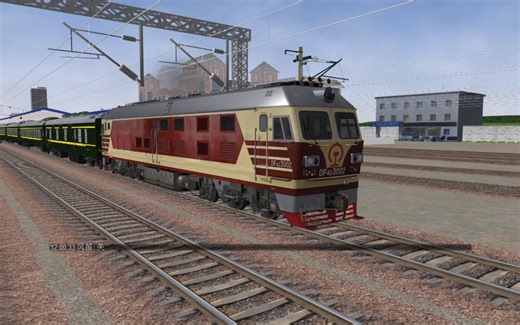 【MSTS/OR】沈山线 DF4DK牵引K7383次 进山海关站