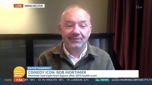 Bob Mortimer reflects on having open heart surgery