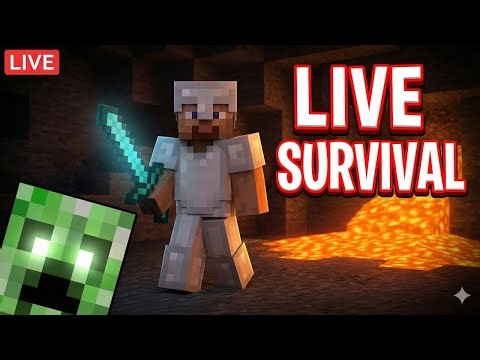 Minecraft Live Gameplay – Epic Survival Moments & Unexpected Challenges