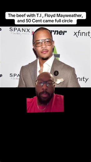 I got my life savings on @T.I. Against @50 Cent in a versus #PleasurePLilBrother #MarkDjangoCrazy #greenscreen