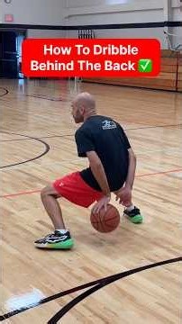 How to dribble behind the back ✅