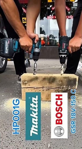 Makita HP001G vs Bosch GSR 18V-150 C: ULTIMATE Cordless Drill Speed TEST#powerful #tools4life #diy