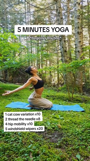 FEEL-GOOD YOGA 🔹️move slowly and with control 🔹️repeat the sequence twice 🔹️breathe through your nose while moving 🌱this mix of yoga and mobility is the perfect way to start your day or take a quick brake from work 🌱 💪Check: https://go.naturalcleansing.co/cC1SD8j #yoga #beginneryoga #5minyoga | Vibrant Vibe Fitness
