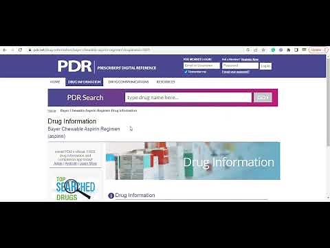 Physician's Desk Reference - How It Works