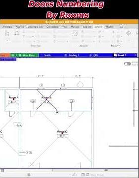 Doors Numbering by Room in Revit using PyRevit | PyRevit Smart Automation #shorts #ytshorts #PyRevit