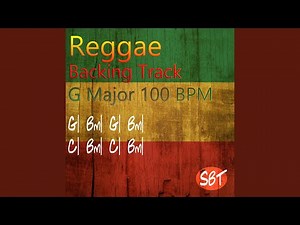 Cool Reggae Backing Track G Major