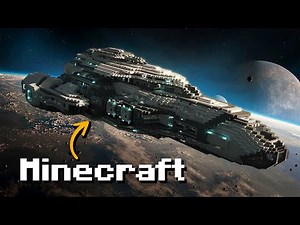 I Made a Minecraft Exploration Spaceship | Galaxia Short Cinematic