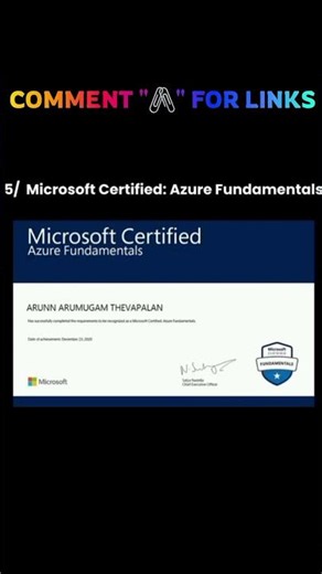 🔥 Microsoft is giving these 7 Certificates for FREE! 🤯🚀 #shorts #microsoft