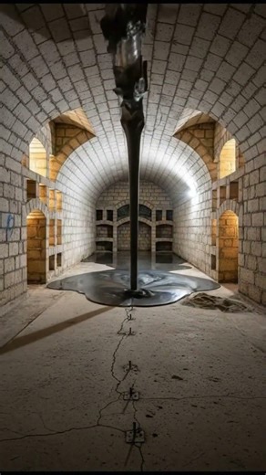 **Underground Wine Archive & Tasting Vault | Luxury Raw Concrete Cellar 2026**