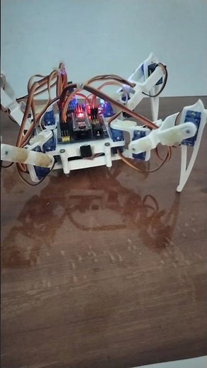Spider Robot part-09 #arduino #arduinotutorial #arduinoboard #robotics #arduinoproject #arduinonano