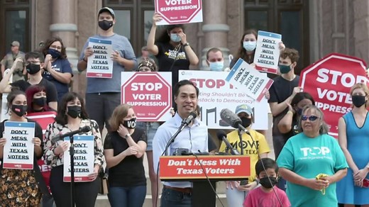 Progressive groups prepare massive ad campaign against restrictive Texas voting bill