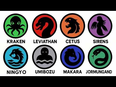 Every Mythical Sea Creatures Explained