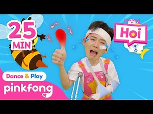 🩹More Boo Boo Songs! | Dance Along with Hoi | Pinkfong Dance & Play Official