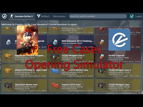 How To Open Cases For Free in CS2/CS:GO (Simulator)