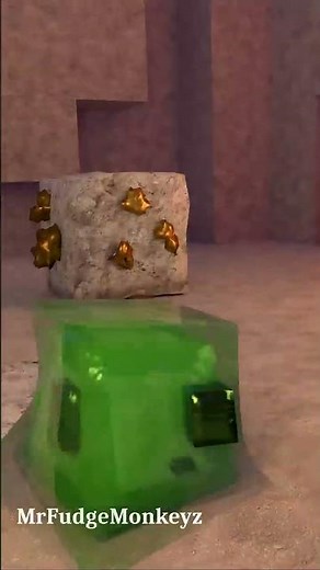 Minecraft Cute Slime #Shorts