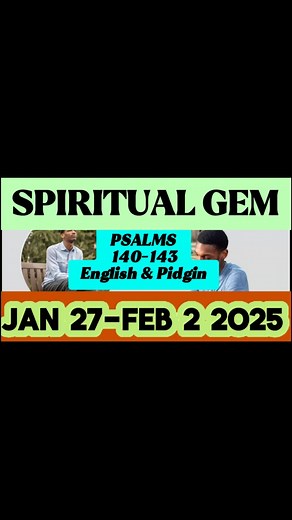 Spiritual GEMS For This Week | January 20- Feb 2 Practical Comments English and Pidgin | Jw Meetings