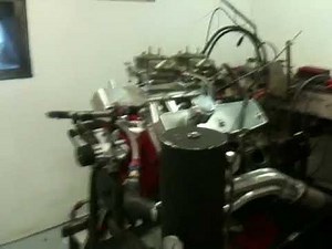 318 Poly race motor 507HP dyno run