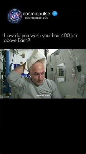 How Do Astronauts Wash Their Hair in Space? 🚀