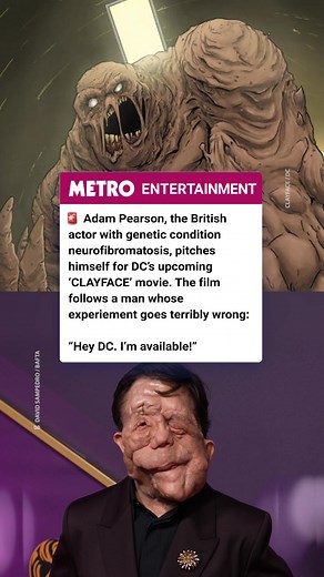 Adam Pearson's Pitch for DC's Clayface Movie