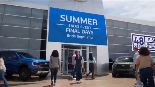 Ford Summer Sales Event TV Spot, 'Nice Weekend' [T2]