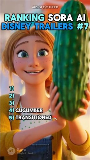 SORA Disney AI Trailers Are Too Good😭